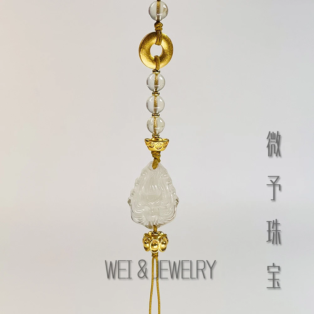 利比亚星星小凤九手工手机挂配件包挂暴力招财