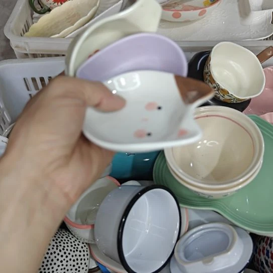 瓷片库存陶瓷杯碗盘微瑕介意慎拍