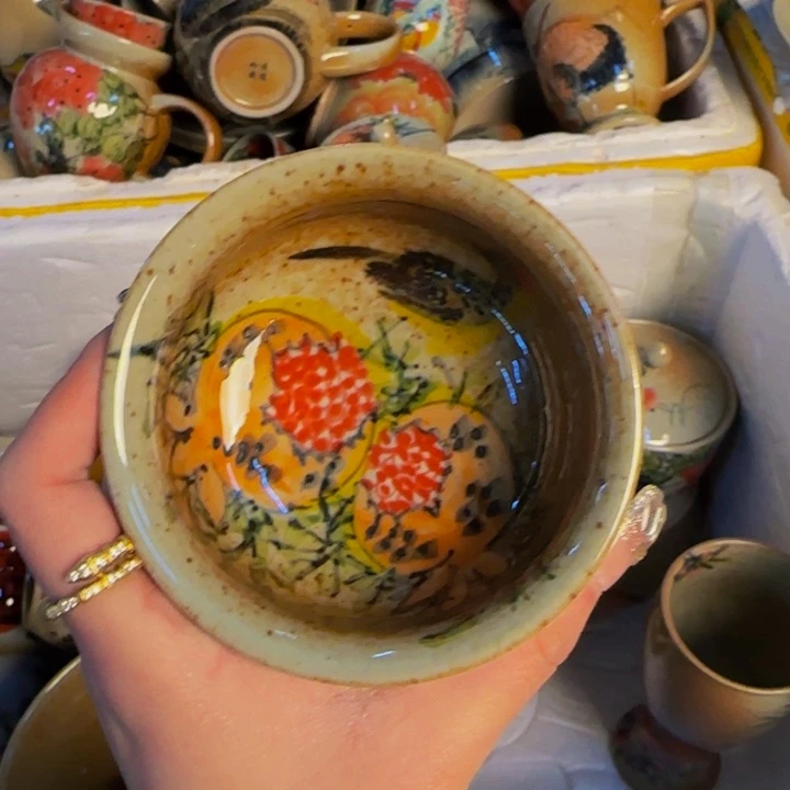 瓷片景德镇陶瓷手工手绘