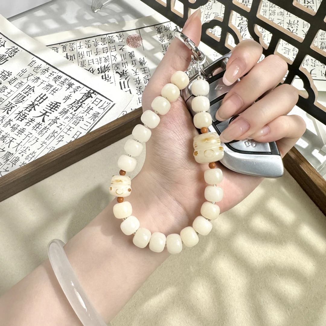 【白菩提】手机链短款手工个性防丢网红创意防丢挂链挂饰