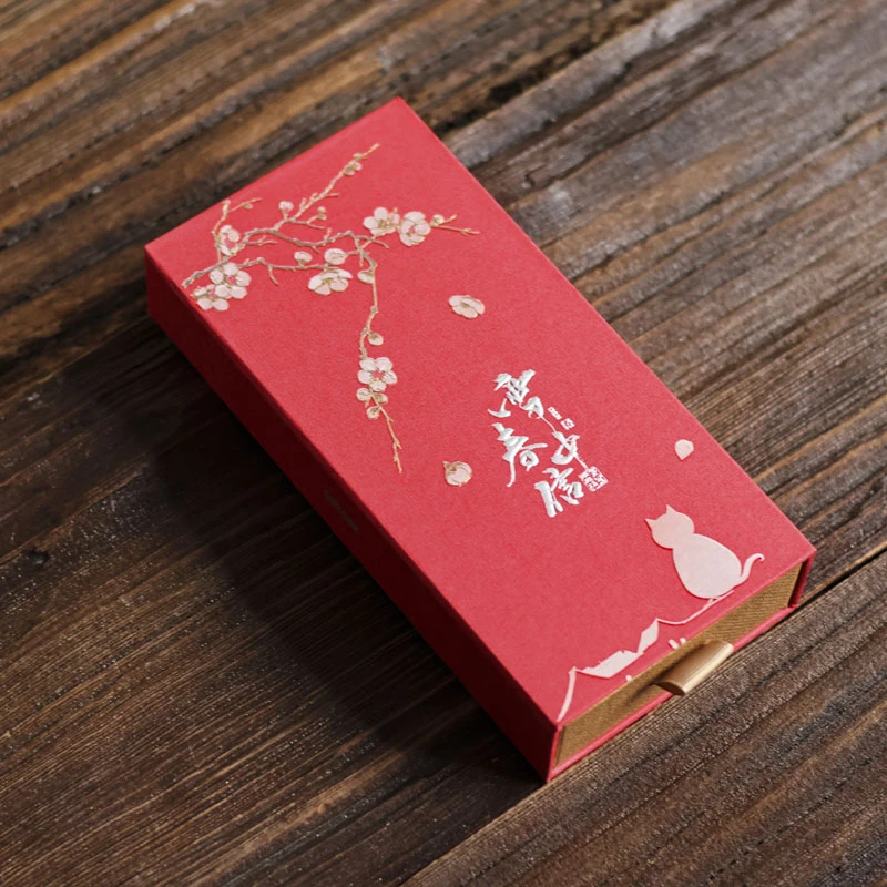 【十里】雪中春信 梅子香蜜香 古方香线香 抽屉盒30g（富贵香0052）