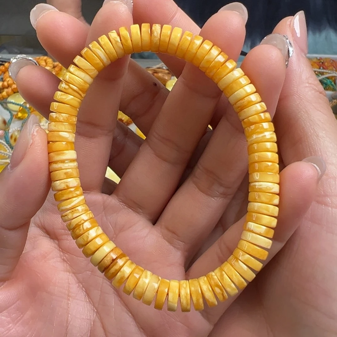 蜜蜡颈饰未镶嵌蜜蜡
