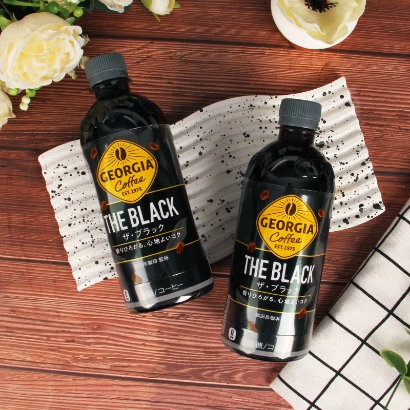 【2025年07月31日到期】日本进口可口可乐乔治亚无糖即饮饮料500ml