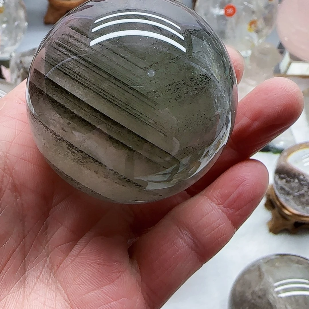 水晶球未镶嵌天然＇