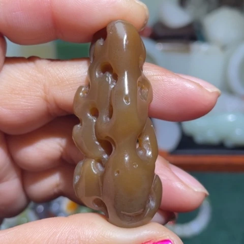 和田玉挂件未镶嵌