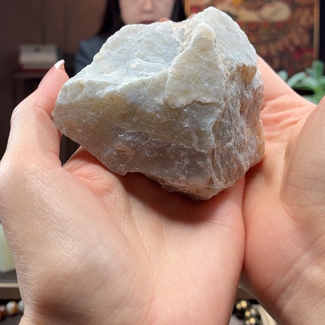 和田玉未镶嵌把件