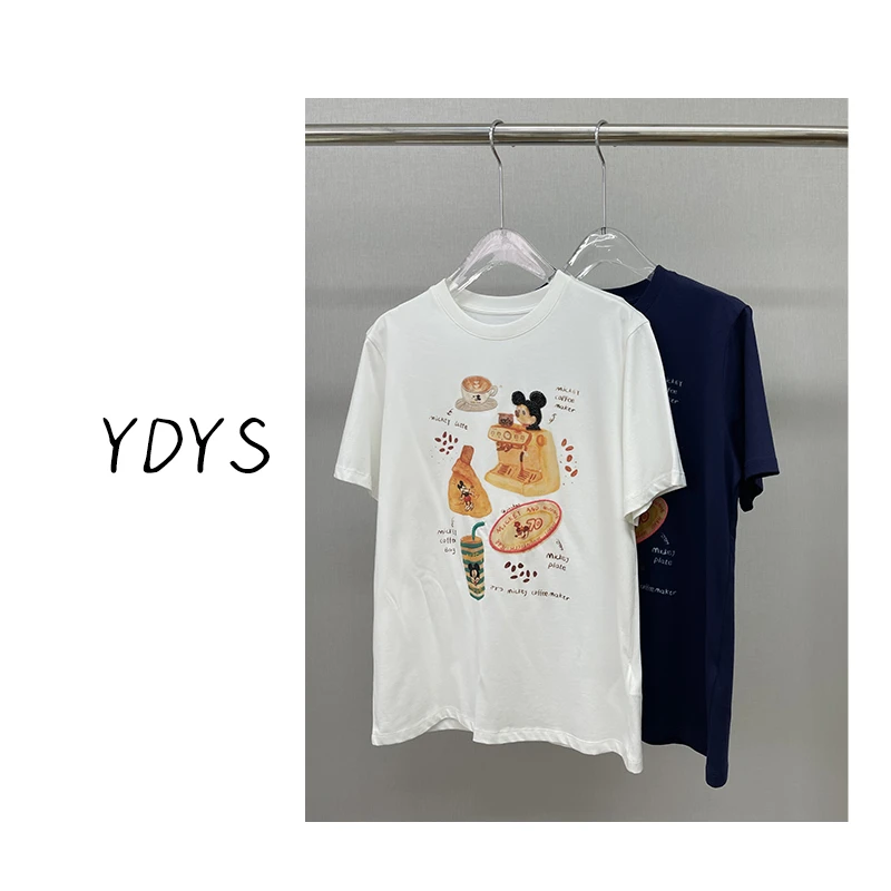 【YDYS】25K00013 2025新款时尚气质小众米奇T恤