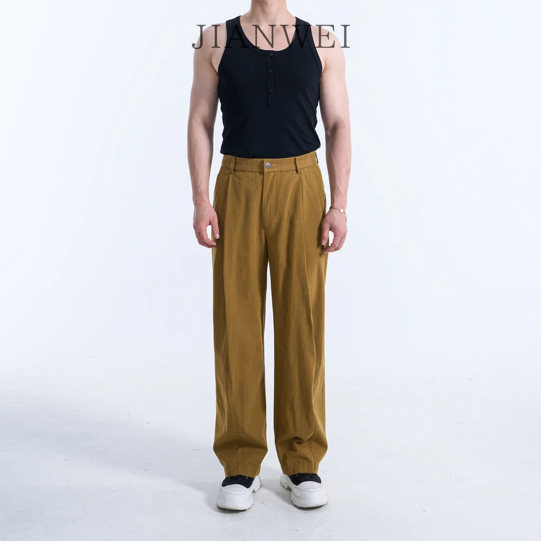 新款日系宽松秋季慵懒松驰休闲裤