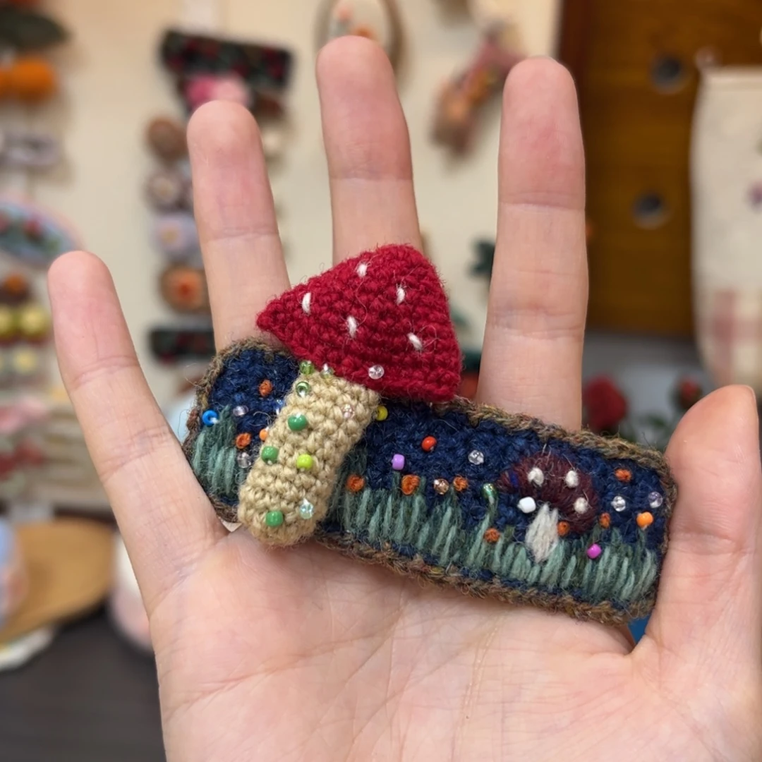 塑料钩织刺绣手工包包玩偶居家用品