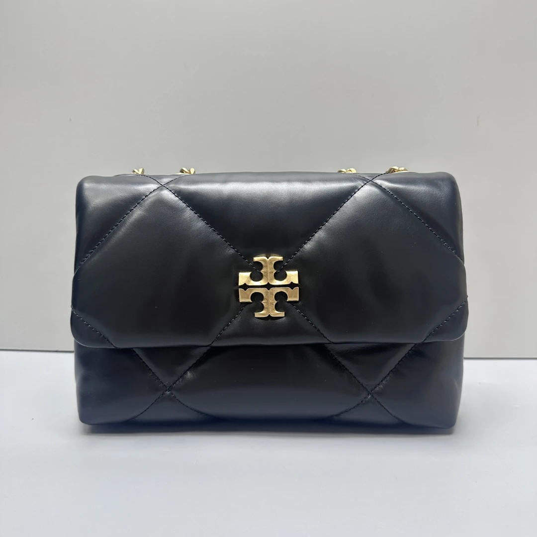 99新 TORY BURCH/汤丽柏琦 kira黑色云朵链条包23*16*8cmM102920