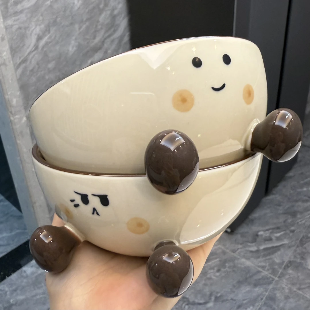 釉下彩胖大号大碗米饭碗泡面碗家用餐具陶瓷大容量汤碗酸奶沙拉碗