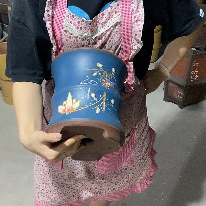 紫砂花盆紫砂花盆