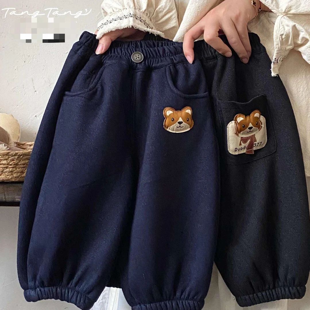 儿童小童裤加绒裤舒适休闲