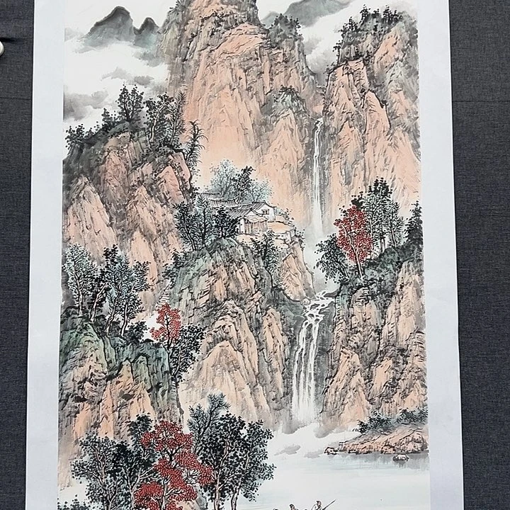 国画书画作品多次