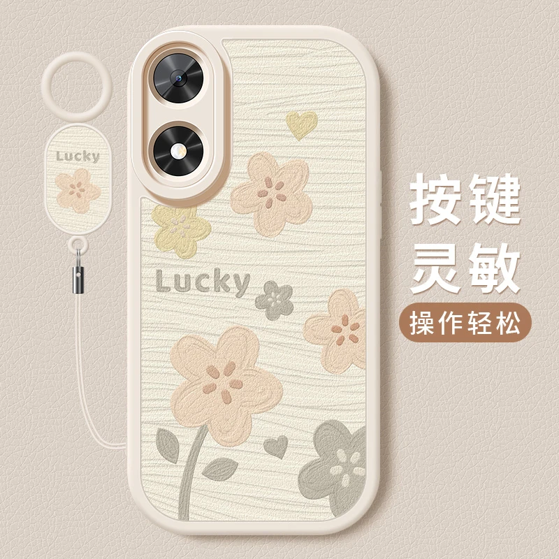 幸运小花适用荣耀play9t手机壳play9c新款play9tpro硅胶高级软壳