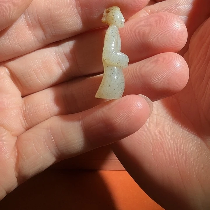 和田玉（糖玉）未镶嵌挂件W***楼