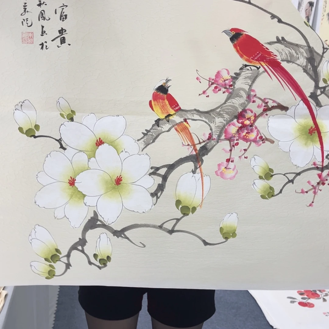 国画国画纯手绘作品