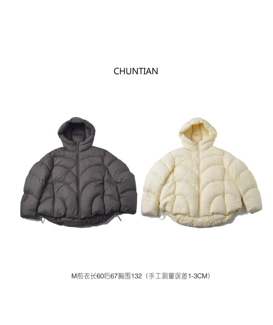 CHUNTIAN 江南同款加厚连帽羽绒服