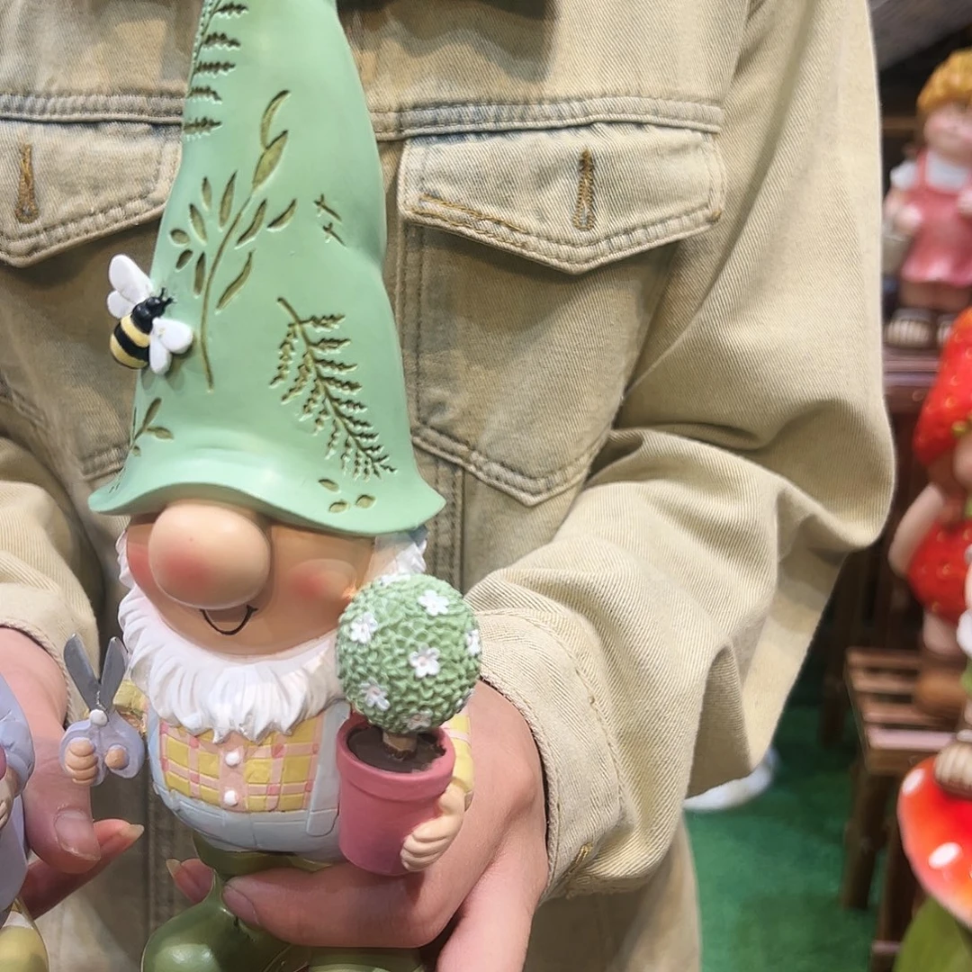 花园摆件红红火火