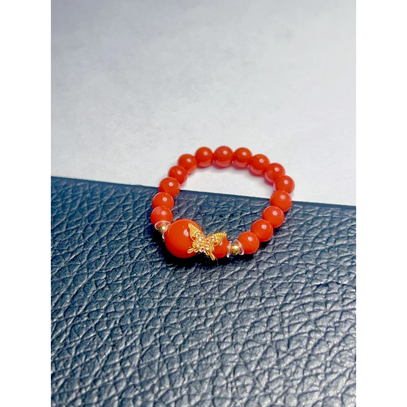 18K南红戒指MBZ1213-13