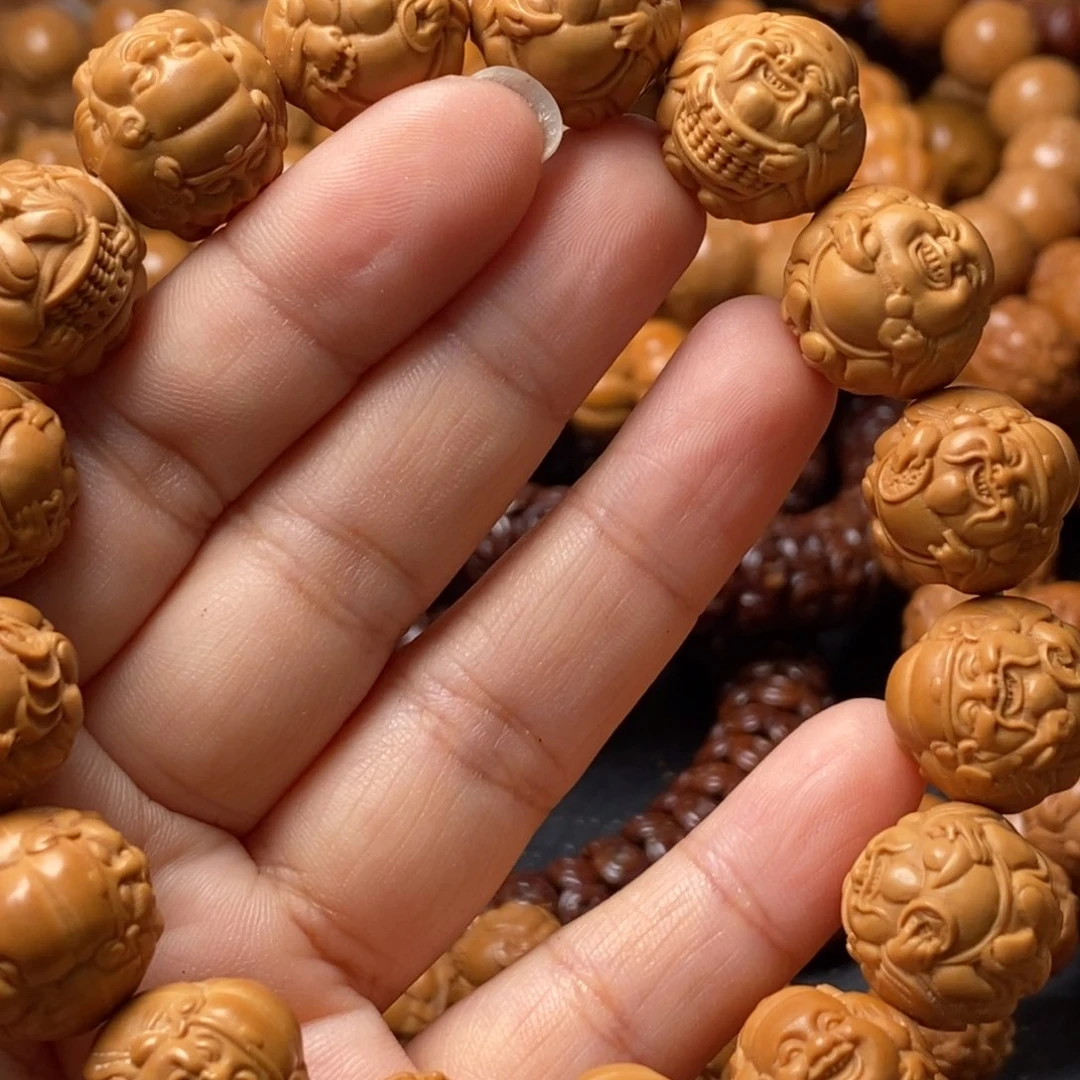 猴头核桃吊坠猴头