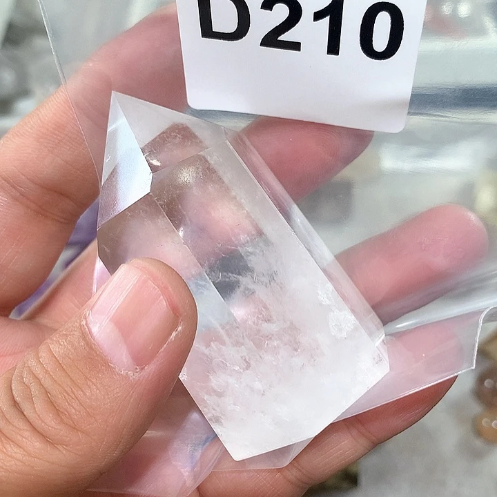 水晶天然水晶柱子D210未镶嵌丛