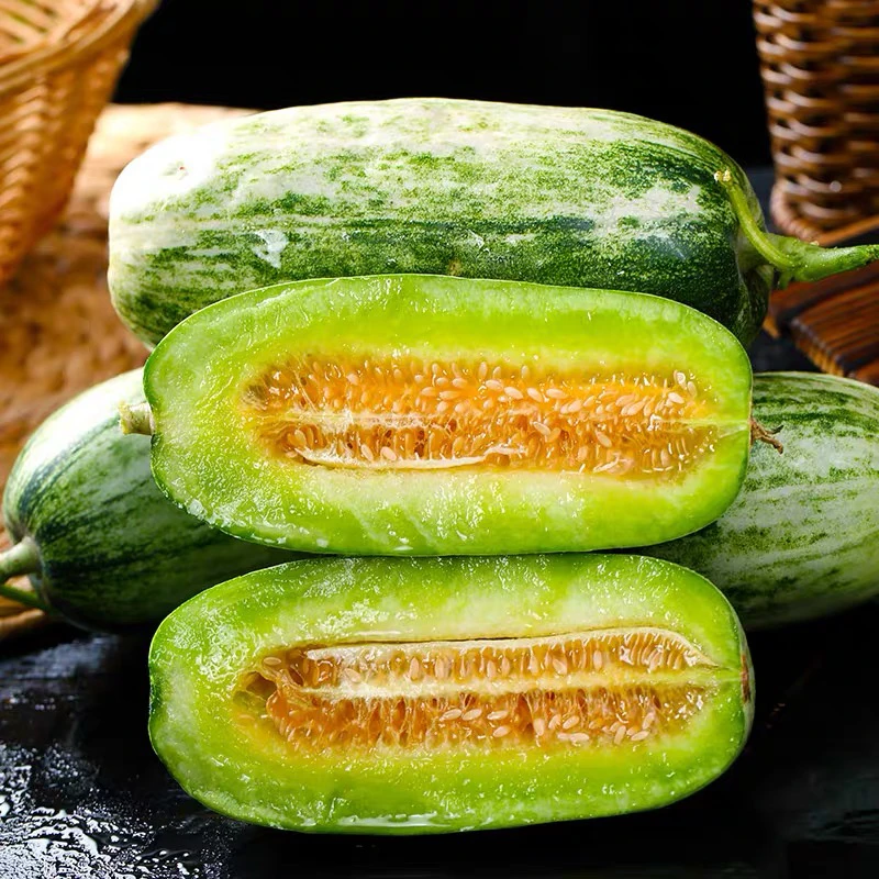 山东蜜瓜博洋72号头茬酥脆香甜3斤包邮