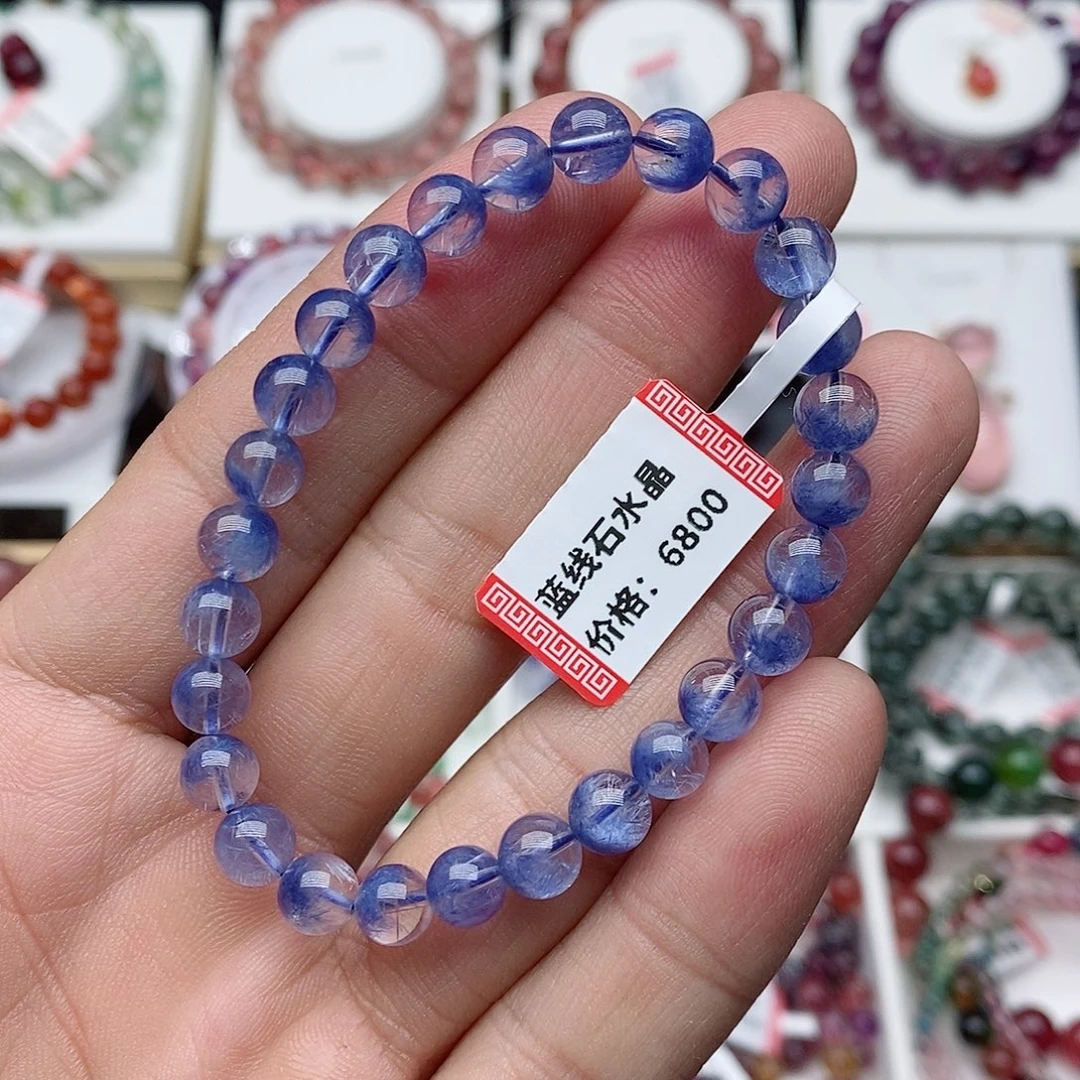 水晶未镶嵌手链水晶单圈手链未镶嵌