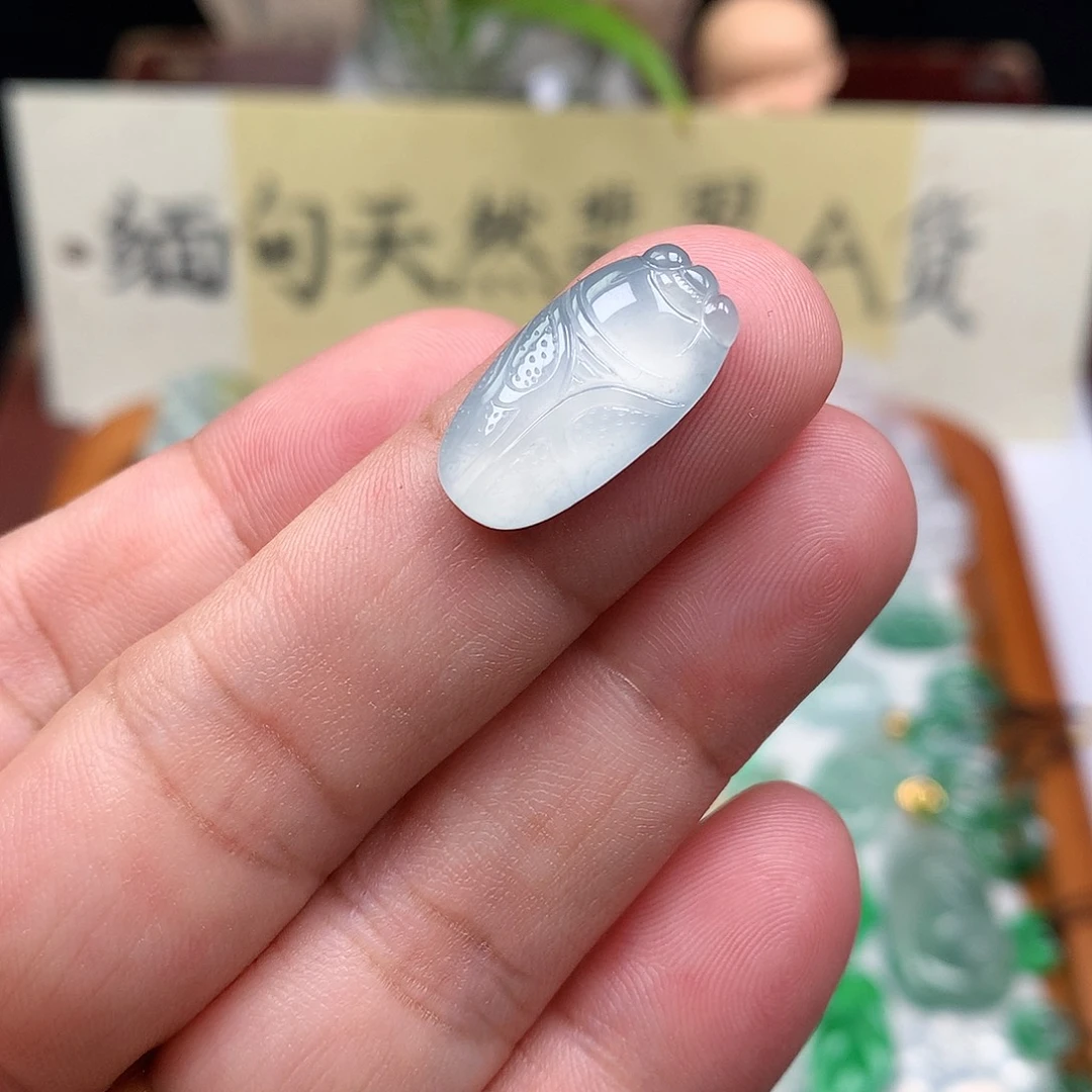 翡翠散珠缅甸天然A货翡翠冰种一鸣惊人