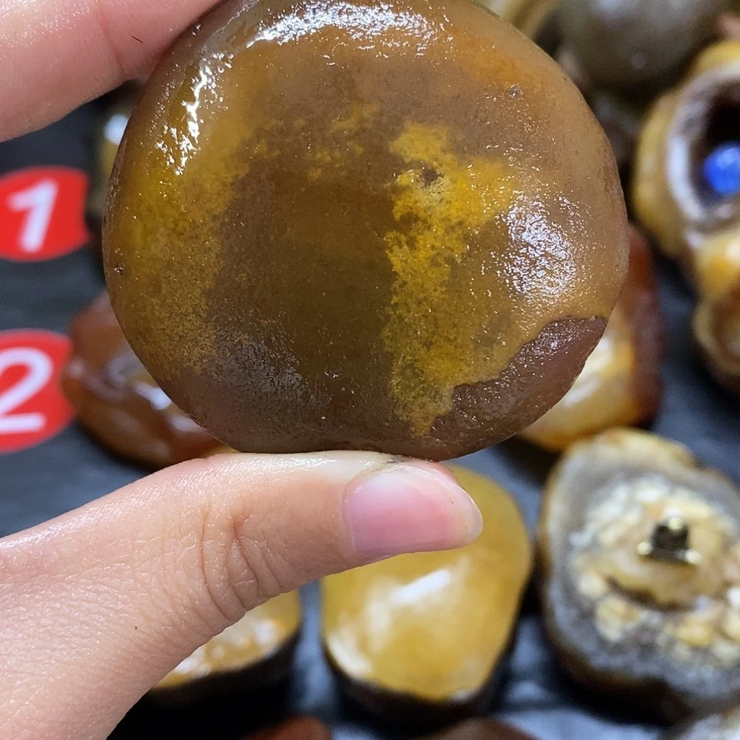 玛瑙/玉髓未镶嵌手把件