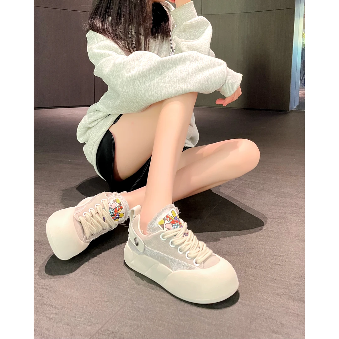 原创小众设计师款增高5cm时尚休闲鞋0013