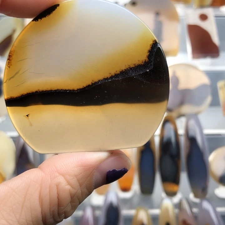 玛瑙/玉髓未镶嵌颈饰6