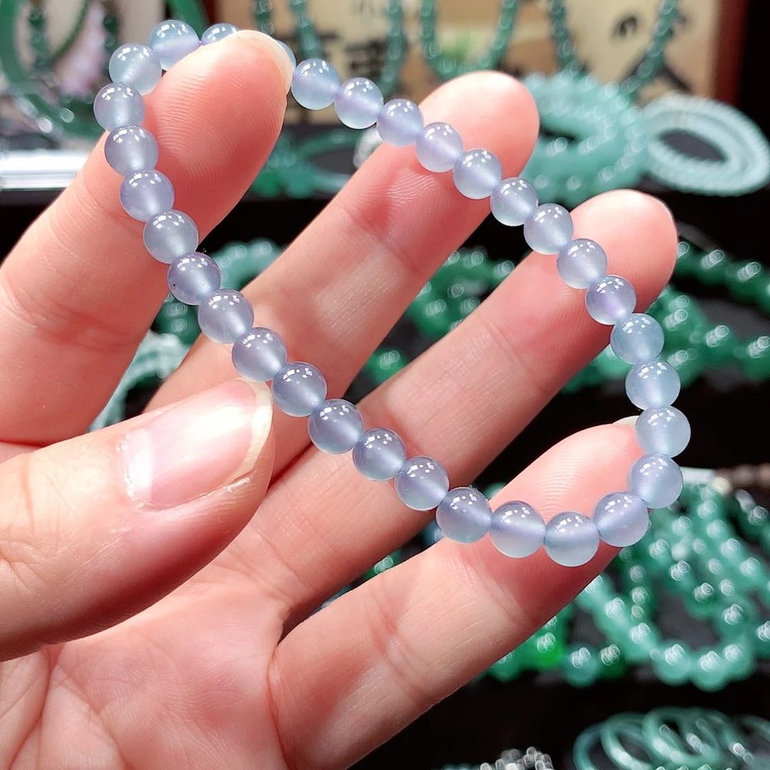 翡翠未镶嵌手链卡6