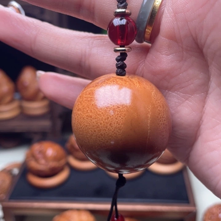 吊坠橄榄核正圆光珠单子497