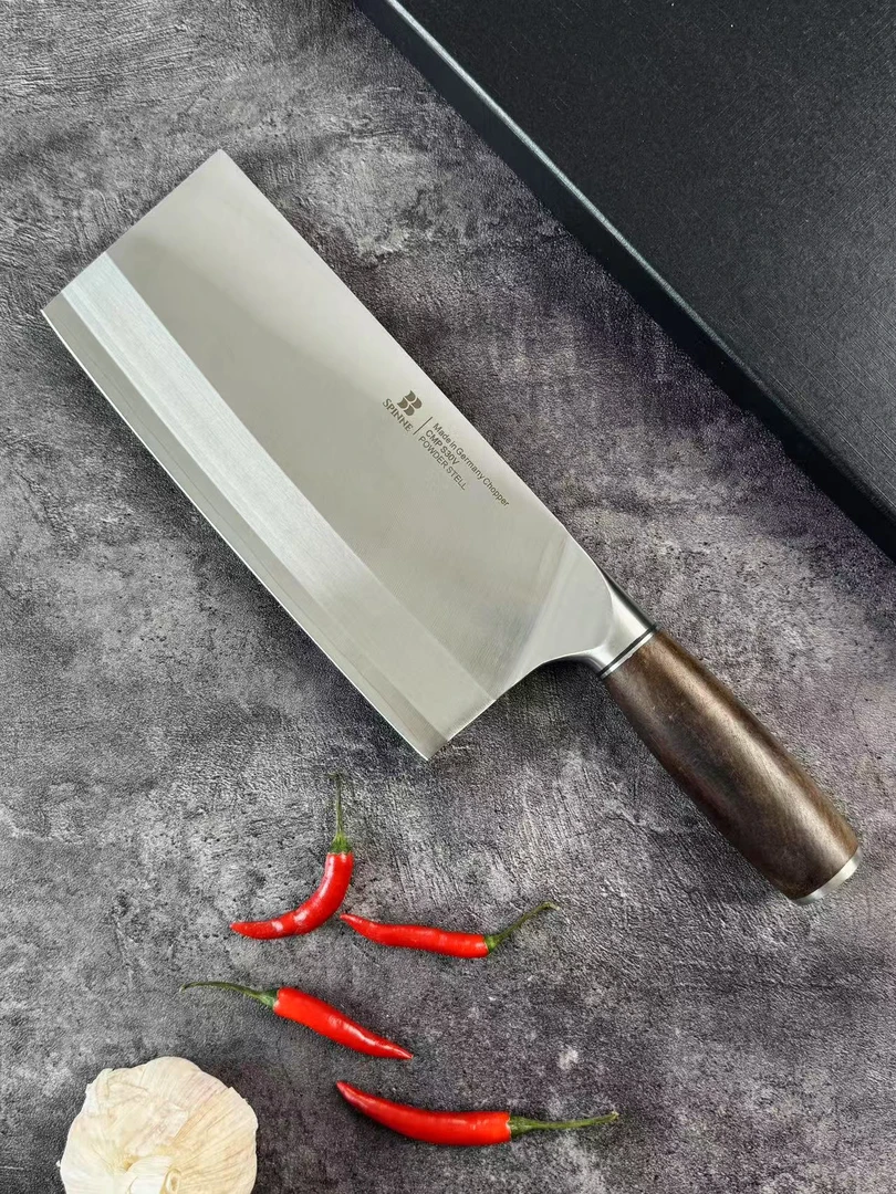 057大砍切刀刀家用锋利切肉刀具厨房厨师专用菜刀