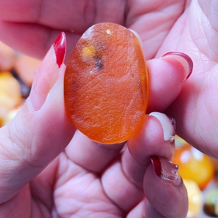 琥珀戒指未镶嵌吊坠