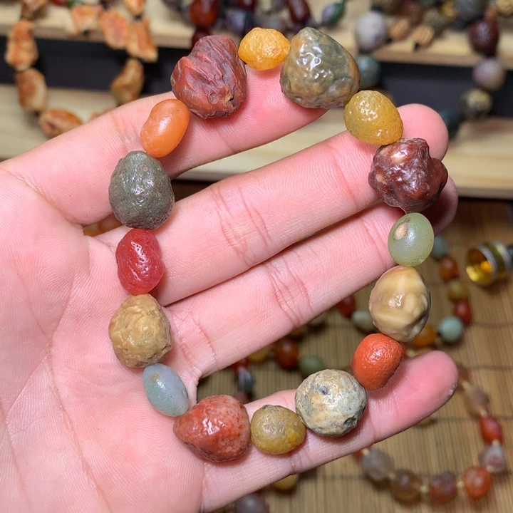 玛瑙/玉髓手链未镶嵌