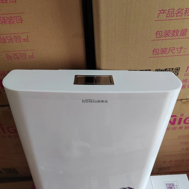 康丽洁Q5，825水箱 家用厕所蹲便器冲水箱 挂墙式双按键水箱