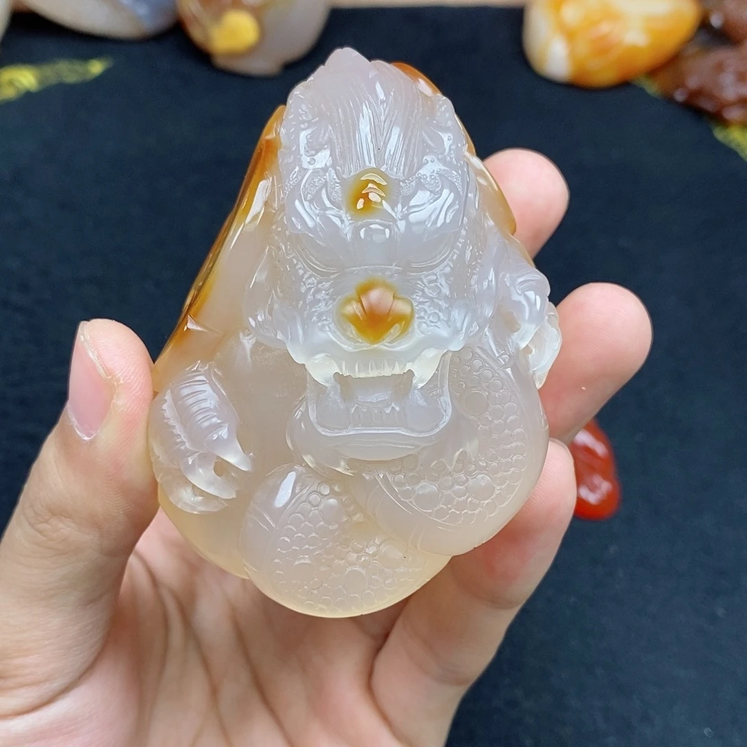 未镶嵌玛瑙/玉髓珠宝奇石