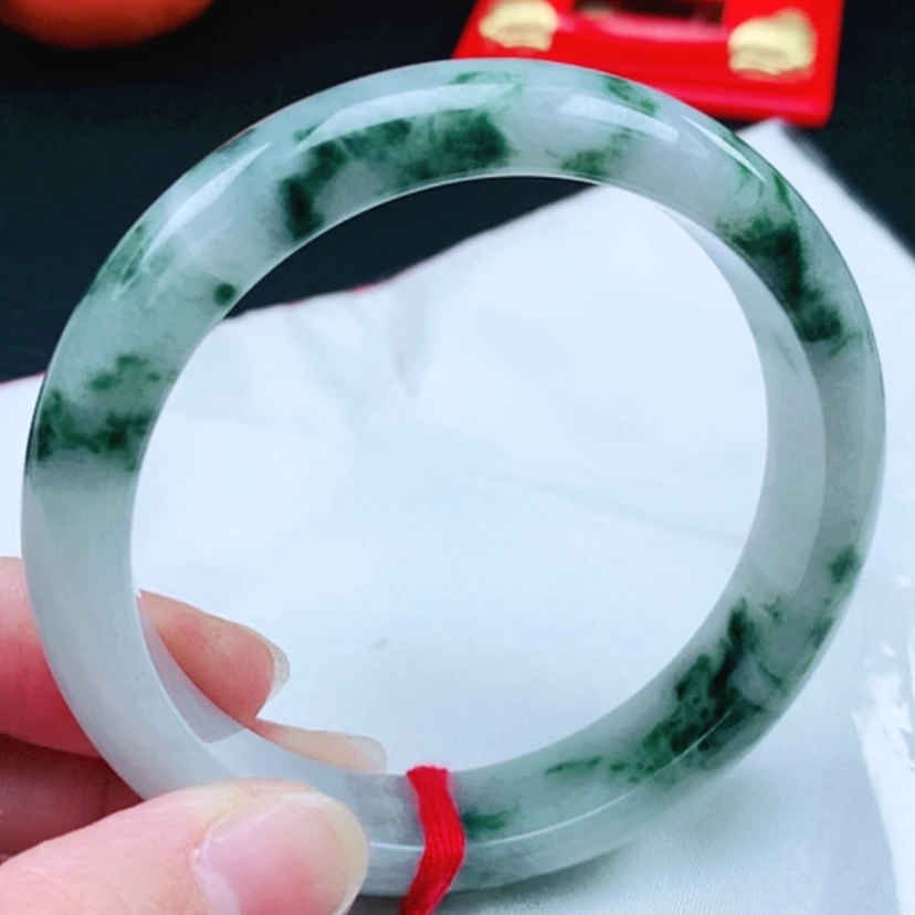 【闪购商品】翡翠手镯未镶嵌60圈