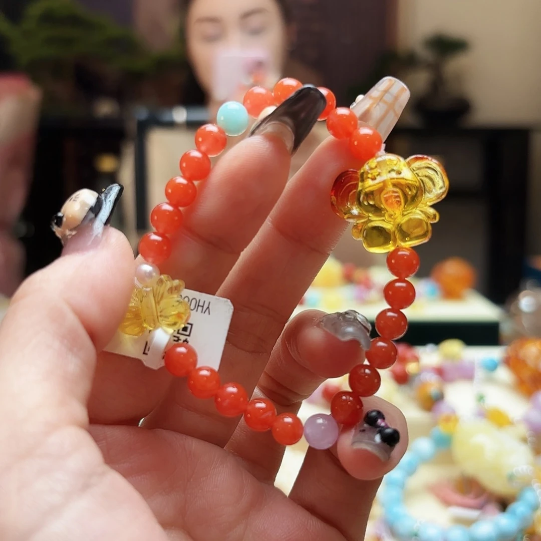 琥珀手链未镶嵌琥珀