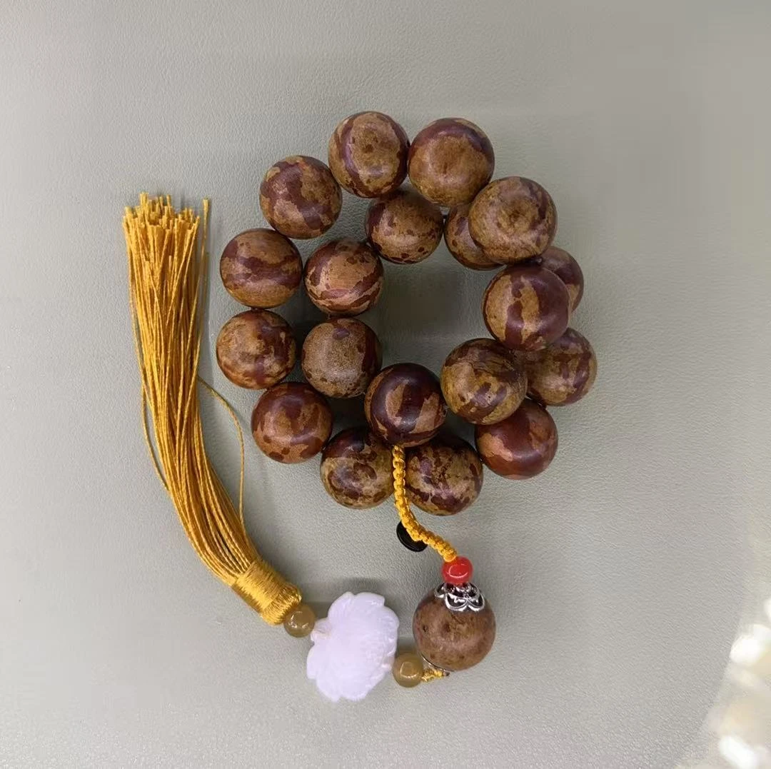 【孟总甄选】双肽共生-神龙木高端手持项链