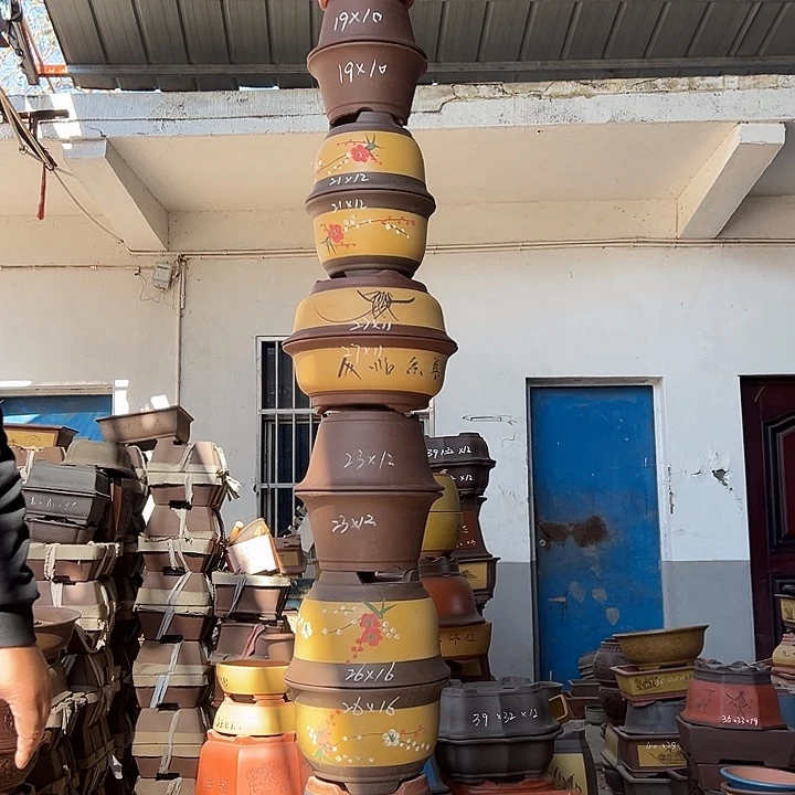 紫砂花盆紫砂花盆