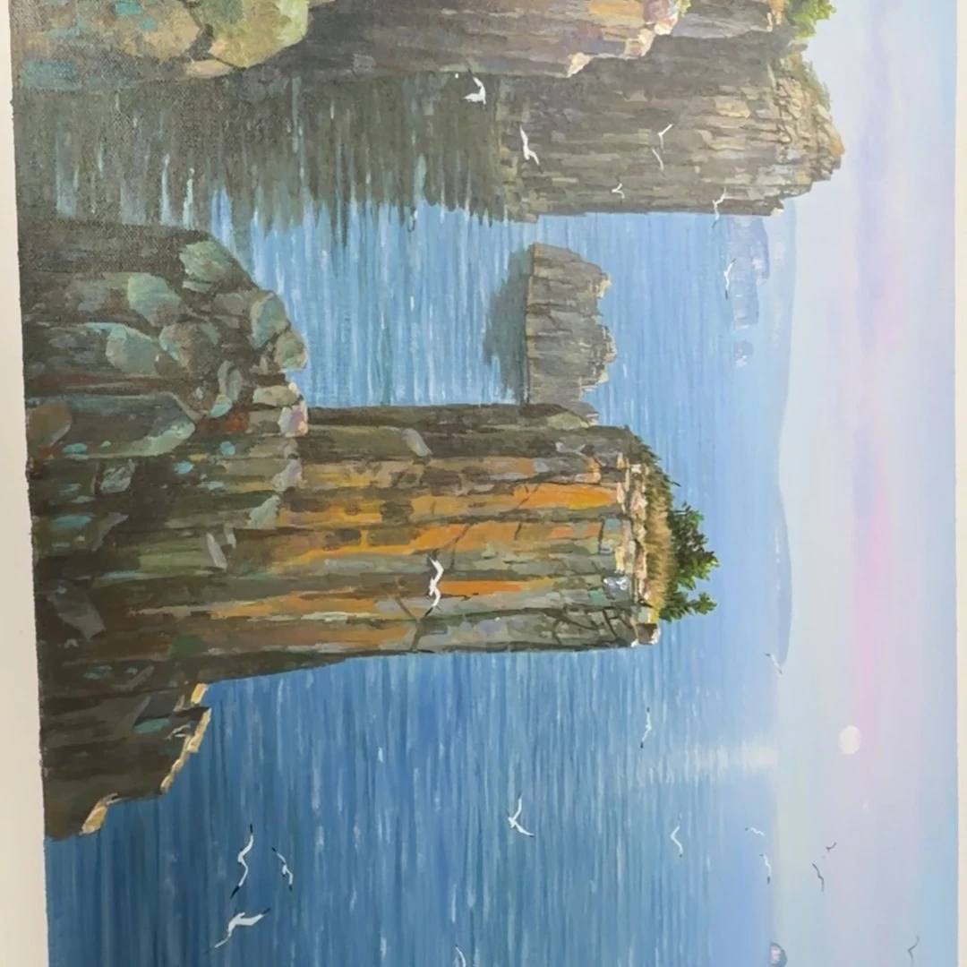 油画我在你心里就是一