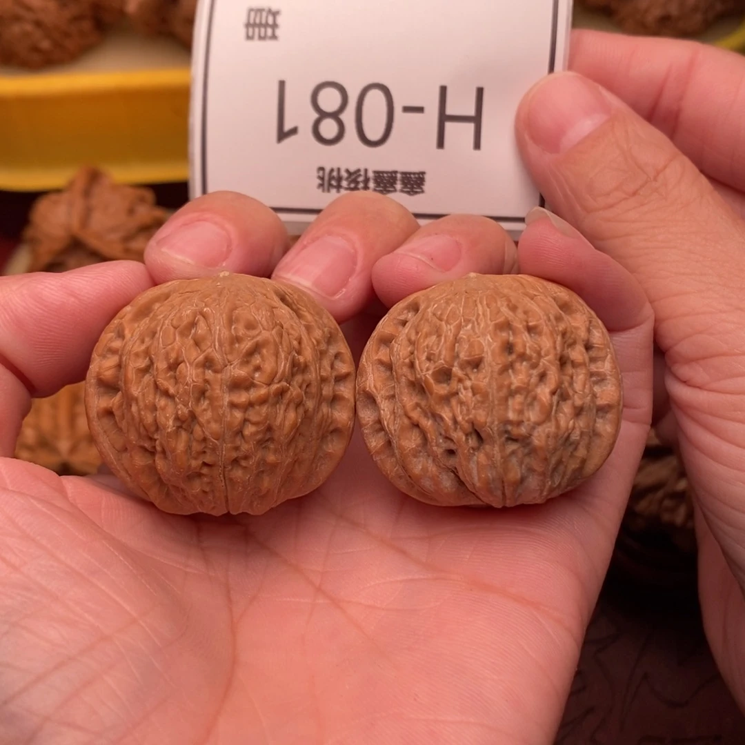 花***月桃核把件铁锤34…..