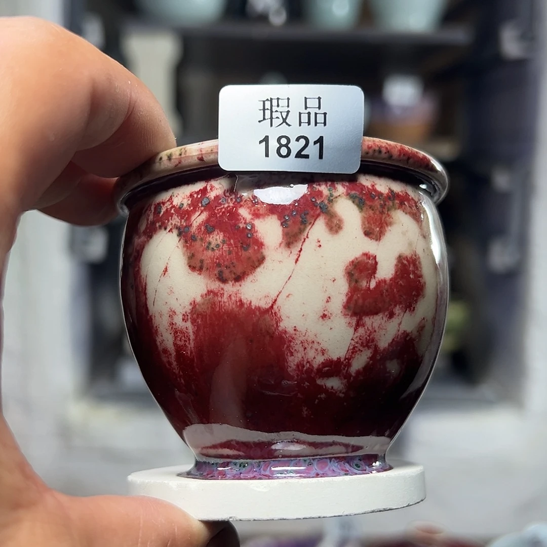 摆件窑口自销原矿钧瓷