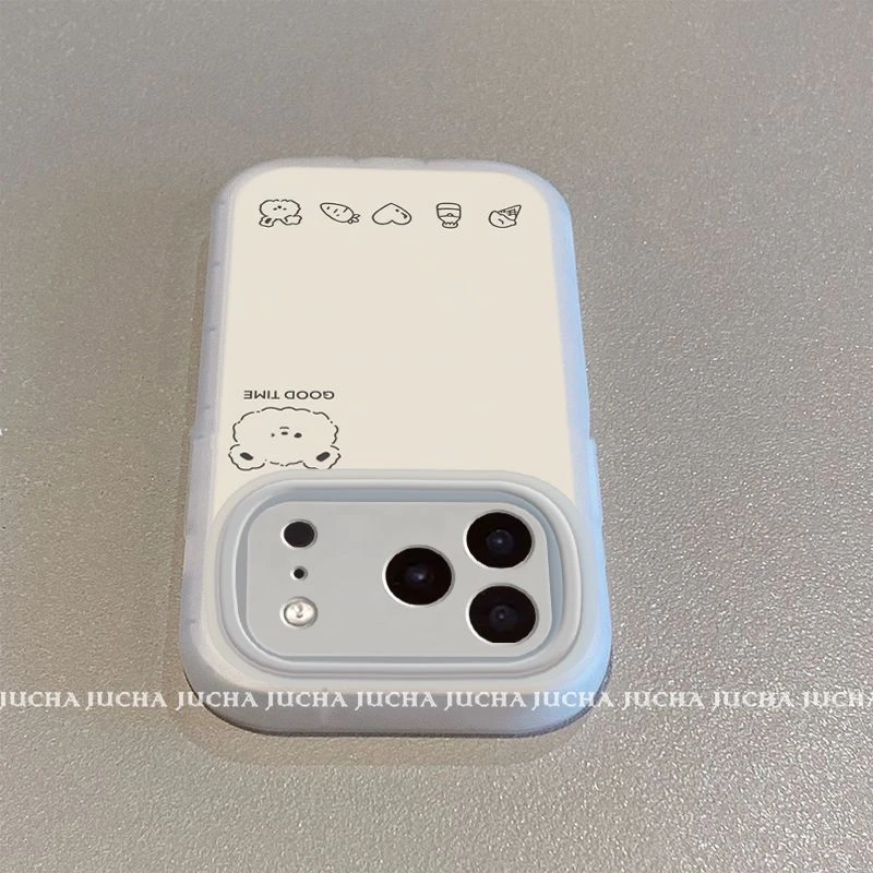 适用简约小熊苹果17promax手机壳透明卡通可爱iphone17pro高级感1