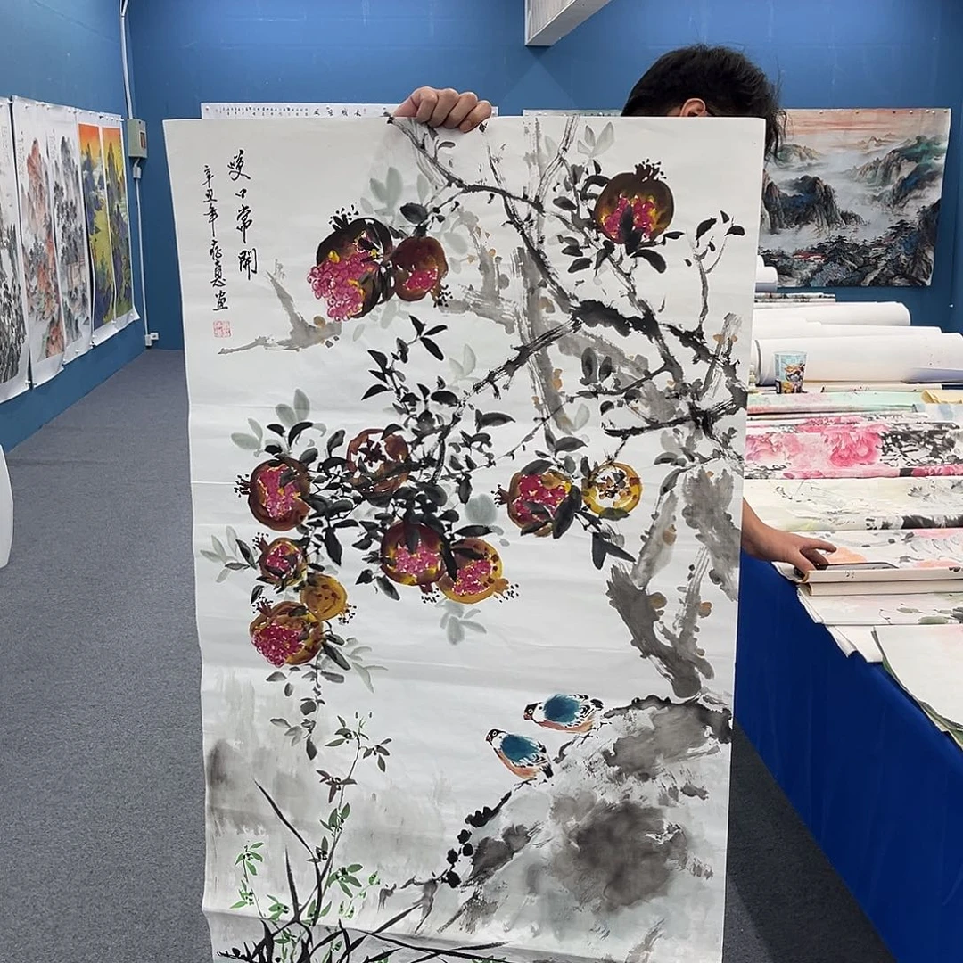 国画纯手绘作品欣赏