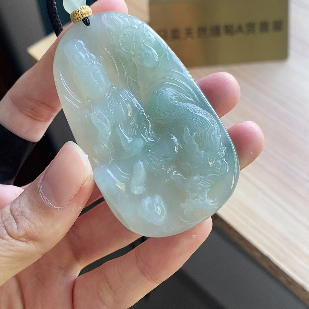【闪购商品】颈饰未镶嵌翡翠天然缅甸A货翡翠