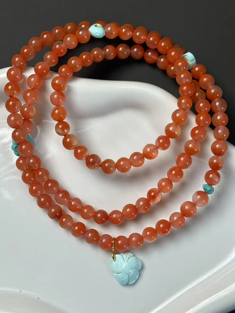 禾玺缘南红项链手链手串原创设计经典百搭气质时尚款（多样性发货）